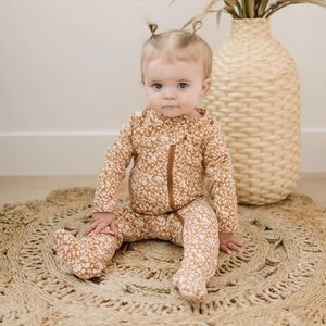 Mebie baby 2 way zip Pjs